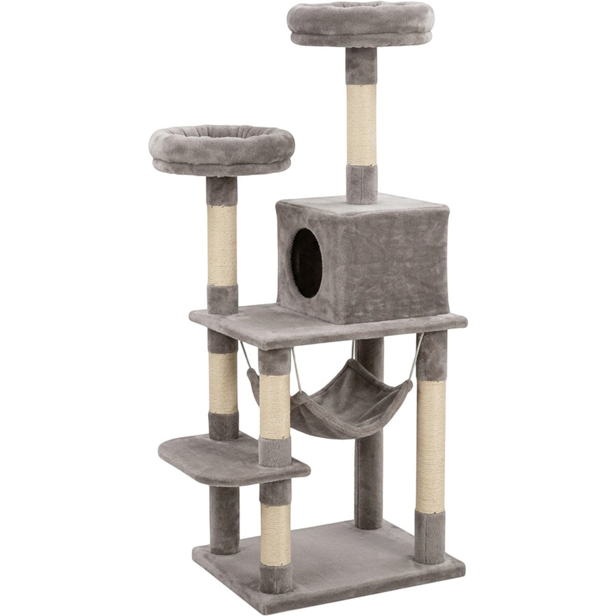 Graiy Multi-Level Double-Perch Cat Tree 165 cm Warm Gray